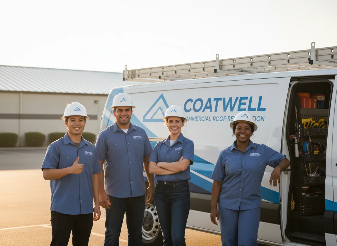 Commercial roof coating company in Richwood, NJ